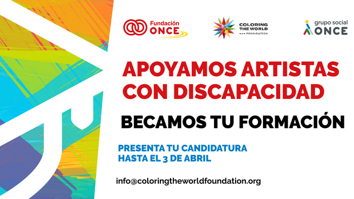 Colaboración entre Fundaciones ofrece becas para artistas con discapacidad