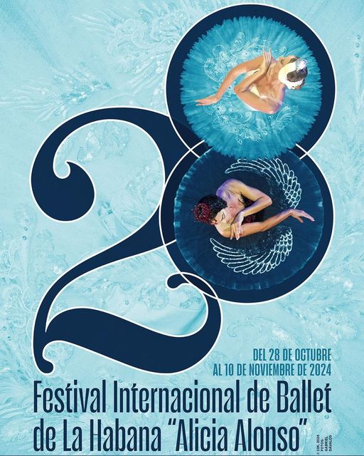 Cartel 28 festival de ballet de La Habana