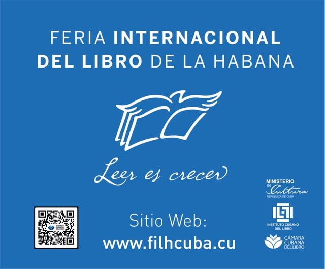 cartel de la feria del libro de la habana 2025