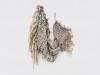 Hamaca de Reinas I, 2018/22. Fibras (algodón, rayón y sintéticas), 76,2 x 203,2 cm. Fotografía de Filipe Berndt.
