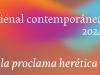 Cartel de Bienal Contemporánea TEA 2024 