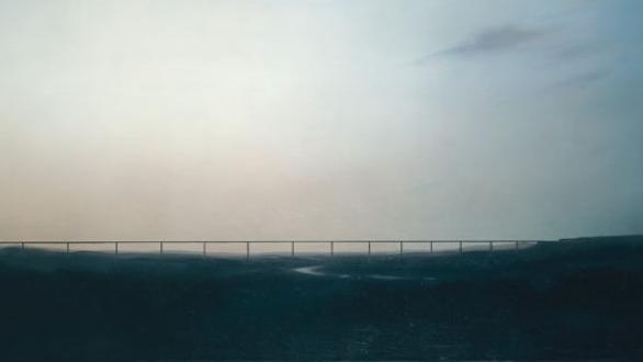 Gerhard Richter Ruhrtalbrücke, 1969 Öl auf Leinwand, 120 x 150 cm, GR 228 Private Collection. Courtesy Hauser & Wirth Collection Services © Gerhard