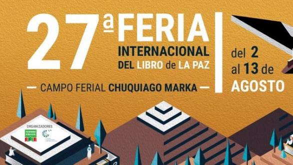 Cartel de la Feria Internacional del Libro de La Paz 2023