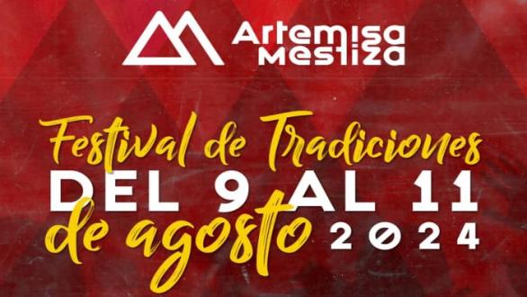 Cartel Festival de Tradiciones Artemisa Mestiza 2024