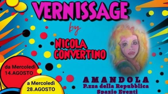 Del 14 al 28 de agosto el espacio de eventos Amandola acogerá la pintura personal del artista Nicola Convertino.