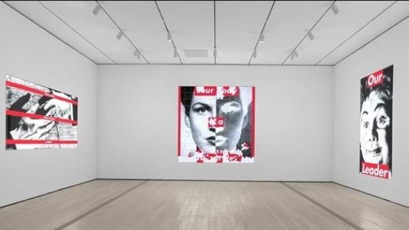 Barbara Kruger Barbara Kruger: Thinking of You . I Mean Me . I Mean You. Installation view, Los Angeles County Museum of Art - LACMA, Los Angeles, March 20–July 17, 2022 Courtesy the artist and Sprüth Magers Photo: Museum Associates/LACMA.