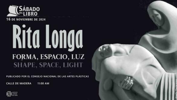 Cartel “Rita Longa, forma, espacio y luz”.   