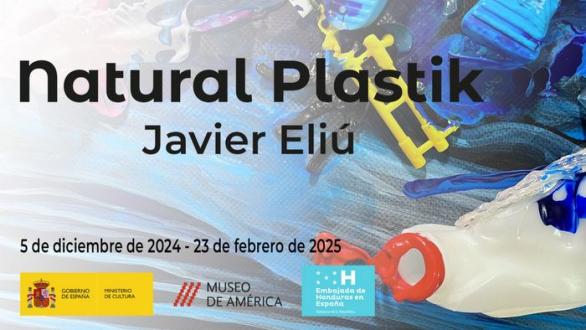 Cartel de la muestra  ‘Natural Plastik’