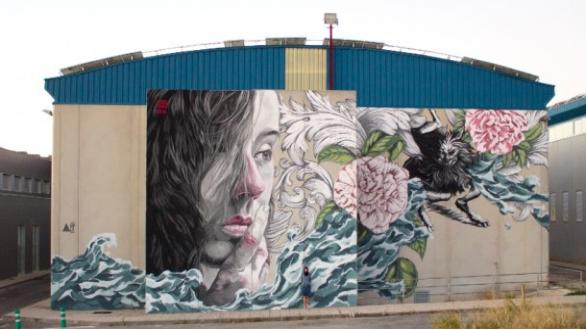 Obra de arte. Mural 