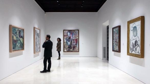 Vista de la sala XI de la Colección permanente. Foto: Jesús Domínguez © Museo Picasso Málaga